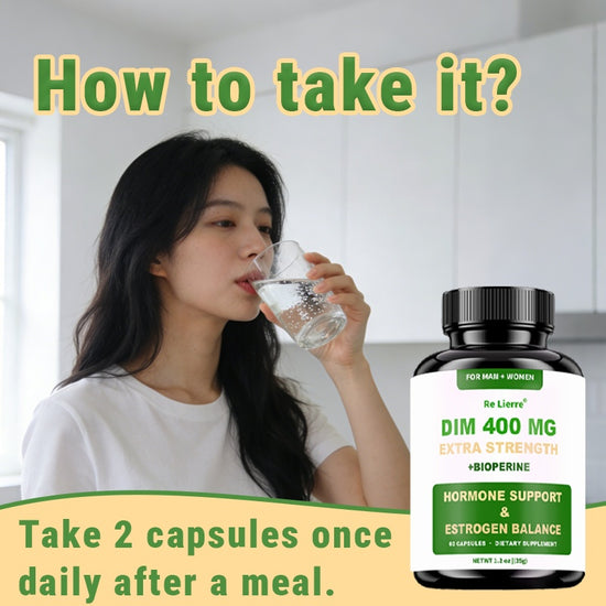 DIM supplement product packaging
