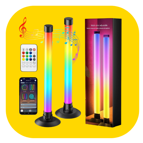 Color changing RGB gaming lights