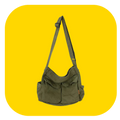 Canvas Messenger Bag