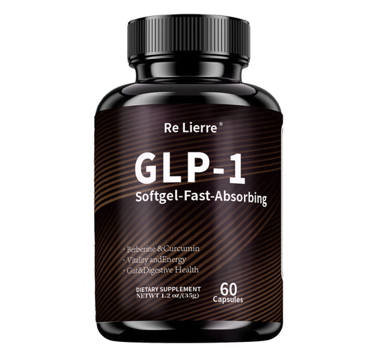 GLP-1 support supplement product packaging