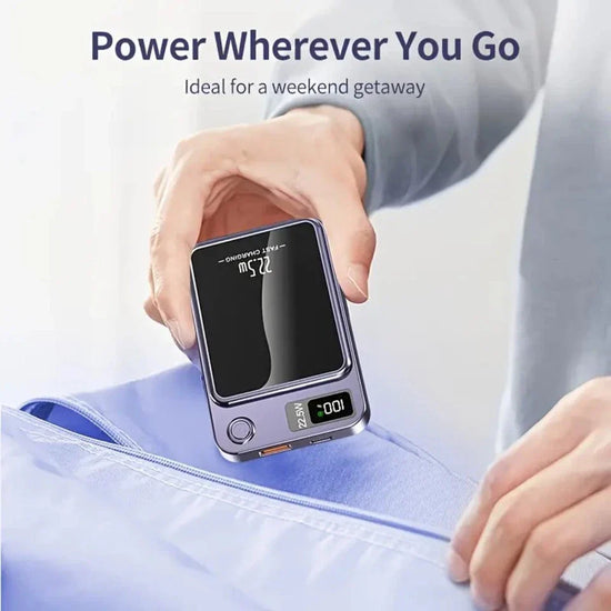 MagSafe Power Bank – Magnetic Wireless Portable Charger for Smartphones